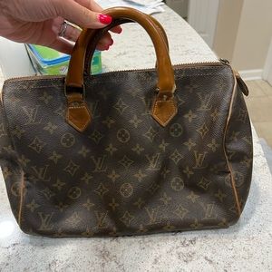 Well Loved Louis Vuitton Handbag